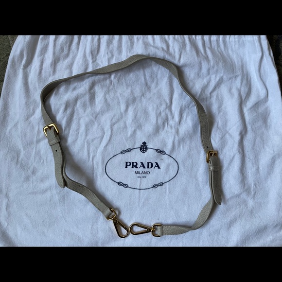 Prada Cervo Bianco Soft Deerskin Should Bag - Picture 7 of 8
